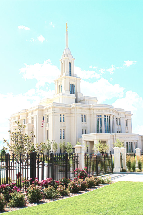 Lds Temples Iphone Wallpaper - Payson Temple , HD Wallpaper & Backgrounds