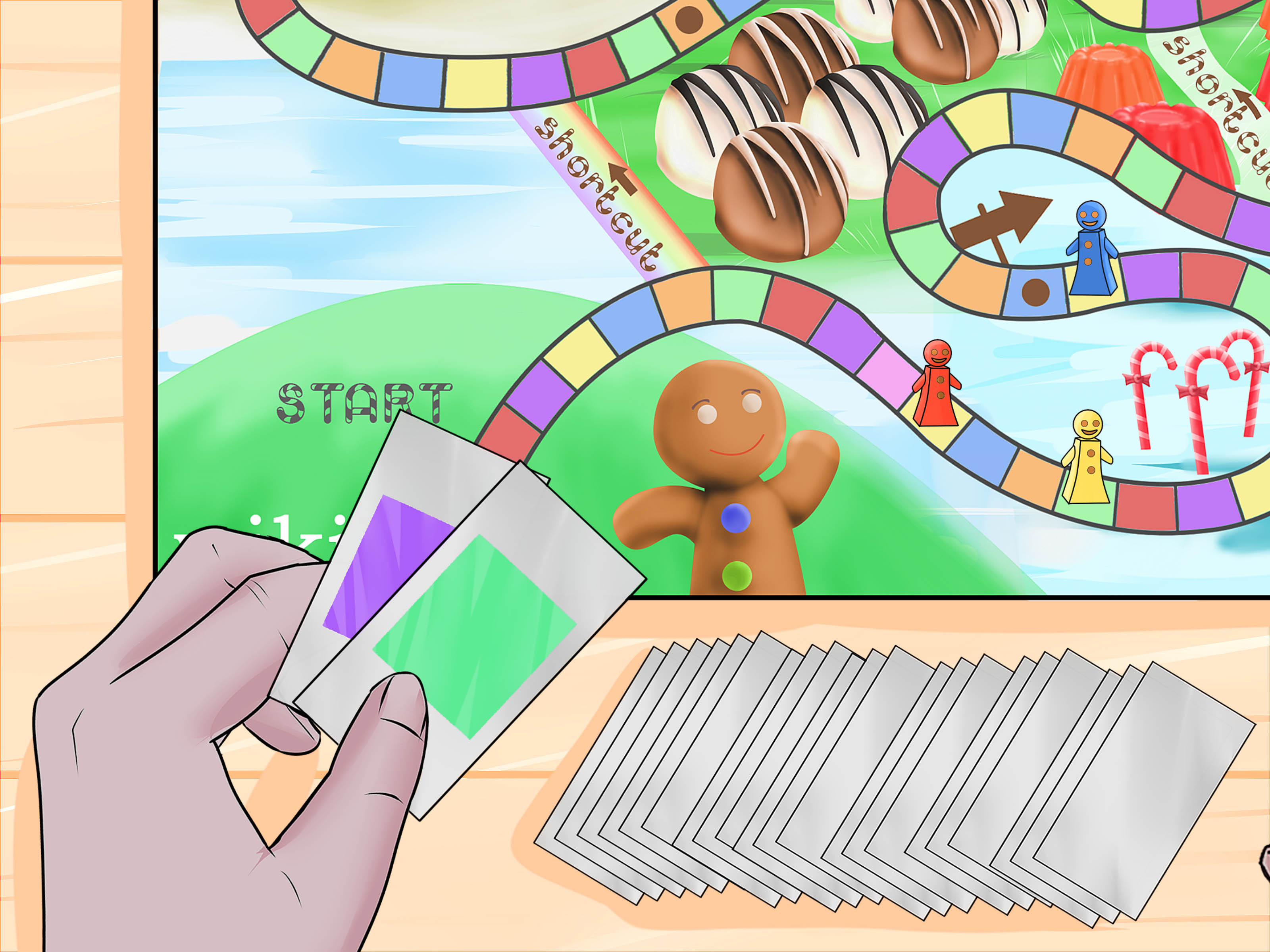 How To Play Candy Land - Play Candy Land , HD Wallpaper & Backgrounds