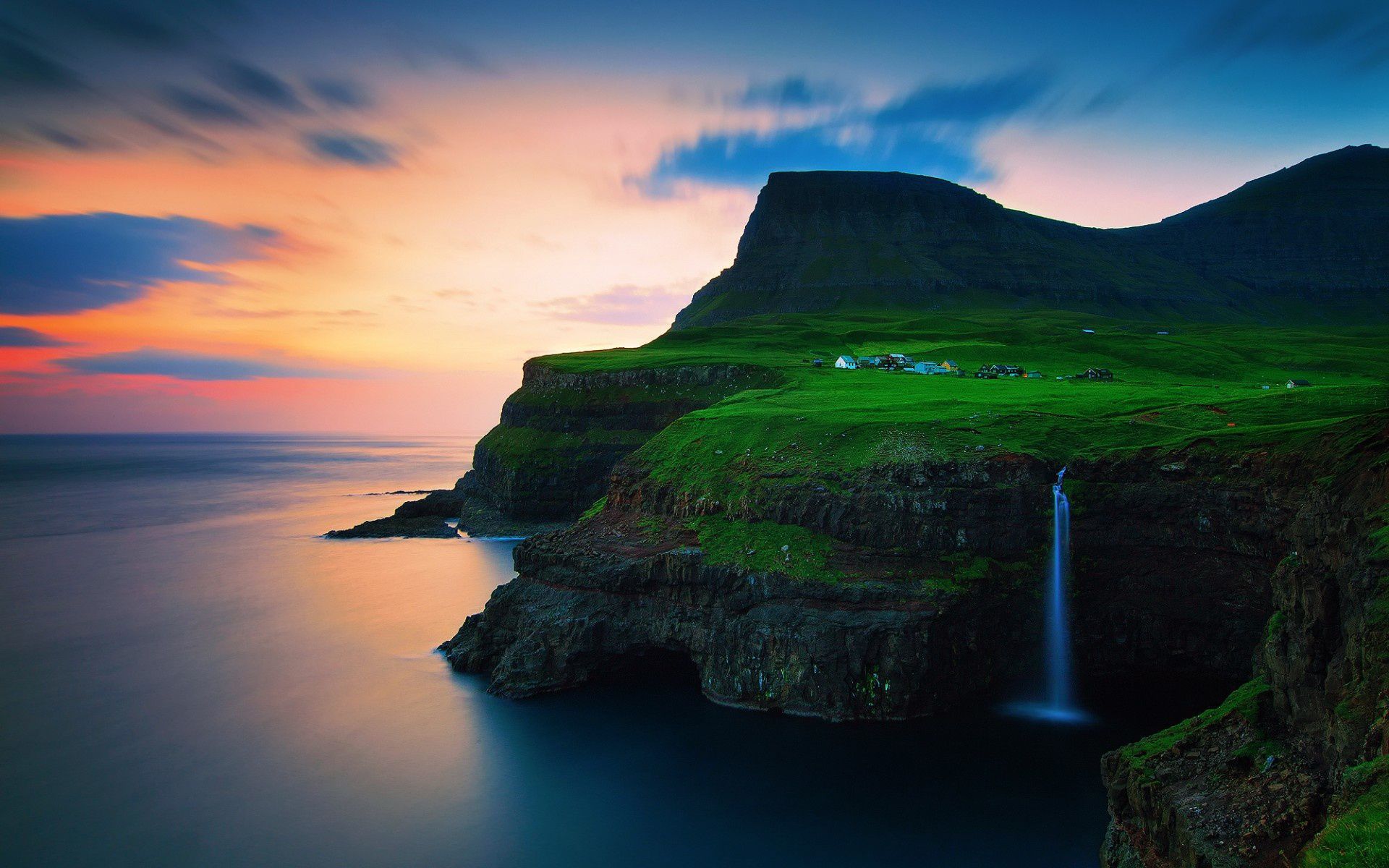 Faroe Islands Gásadalur , HD Wallpaper & Backgrounds