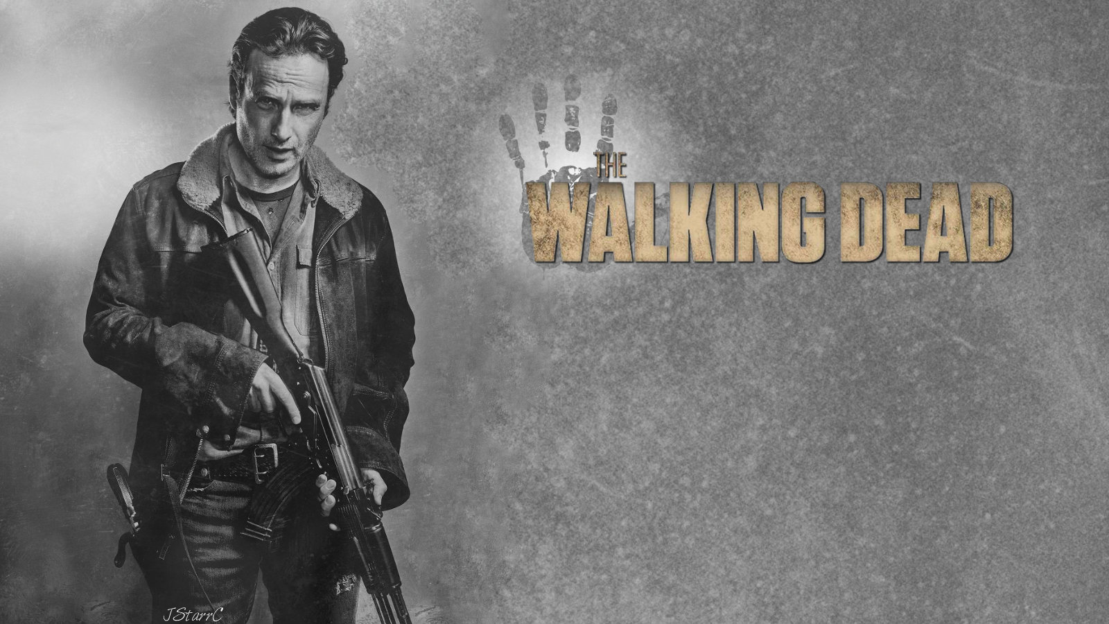 Rick Grimes - Season 8 Rick Twd , HD Wallpaper & Backgrounds