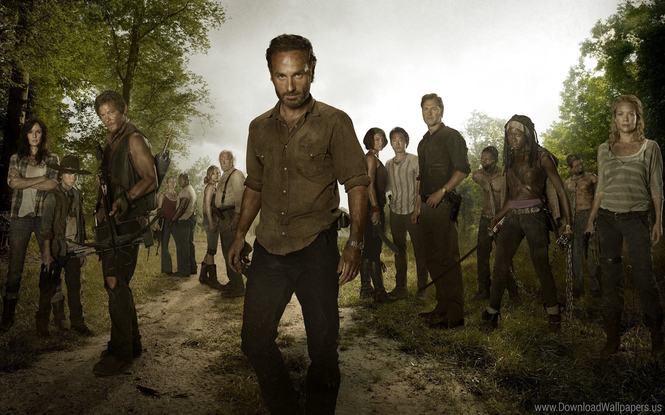 Download Widescreen - Walking Dead , HD Wallpaper & Backgrounds