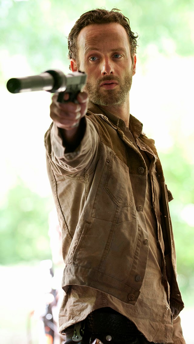 Rick Grimes Wallpaper - Walking Dead Rick Season 3 , HD Wallpaper & Backgrounds