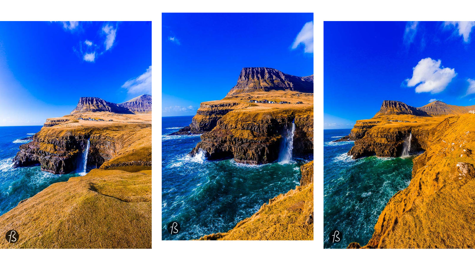 On The West Side Of An Island Called Vágar Is Where - Faroe Islands Gasadalur , HD Wallpaper & Backgrounds