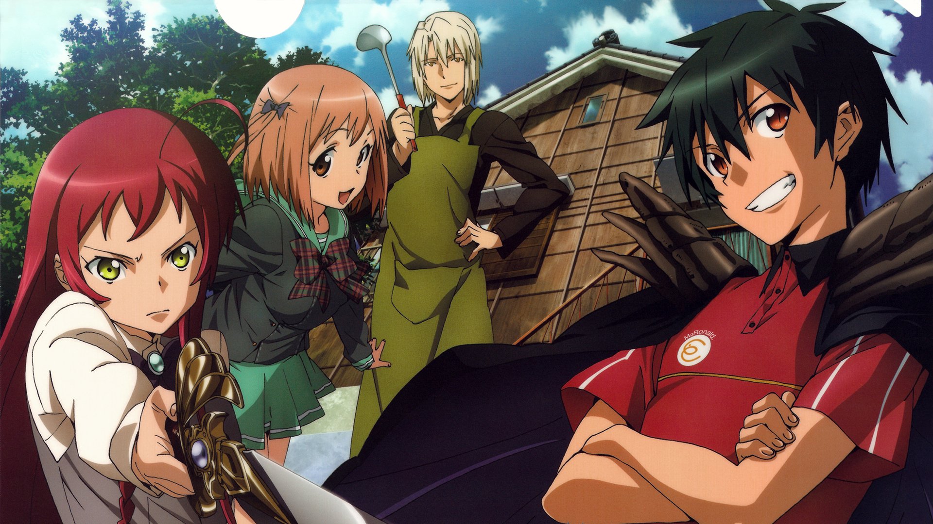 Wallpapers Id - - Devil Is A Part Timer Poster , HD Wallpaper & Backgrounds