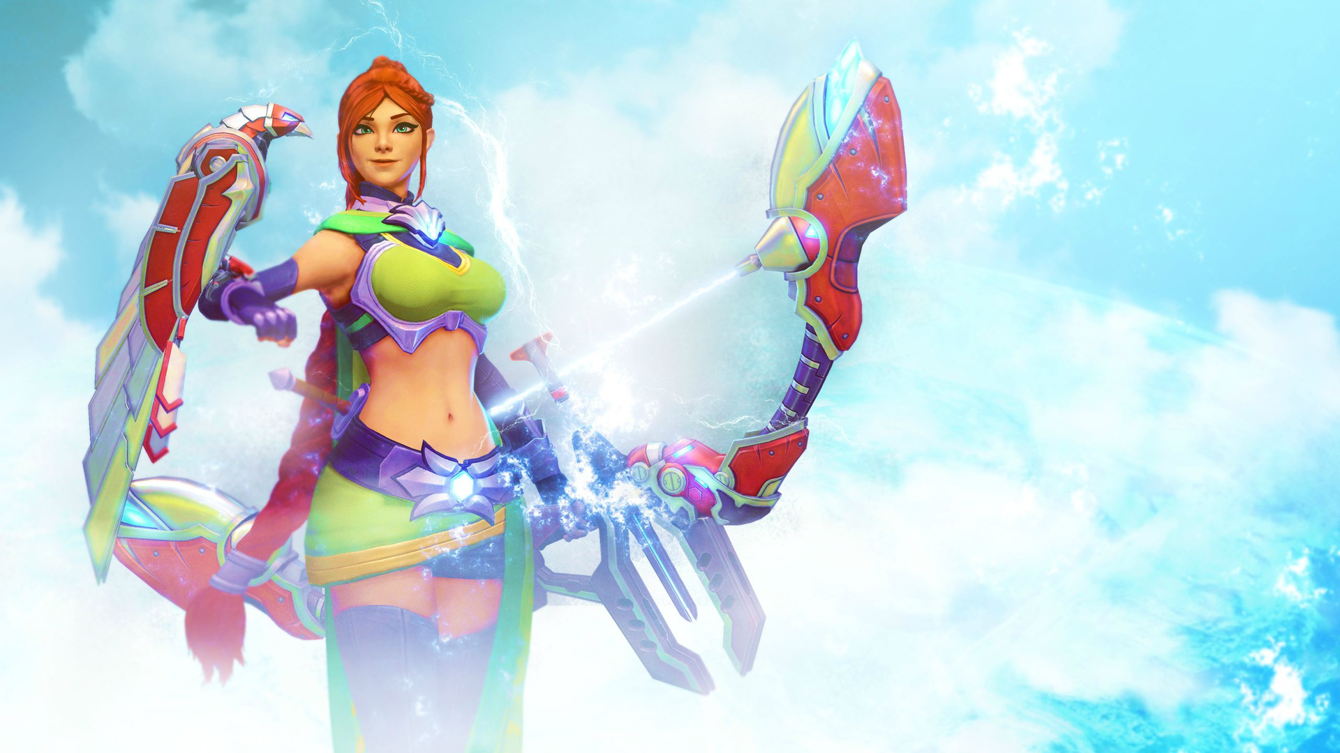 Cassie, The Daughter Of A Hunter Wallpaper From Paladins - Paladins Wallpaper Cassie , HD Wallpaper & Backgrounds