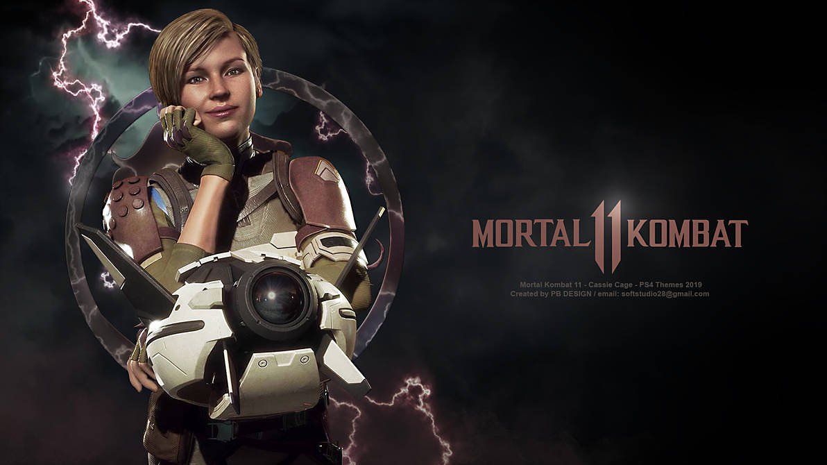 Cassie Cage Wallpaper By Pbdesign - Mortal Kombat 11 Cassie Cage , HD Wallpaper & Backgrounds