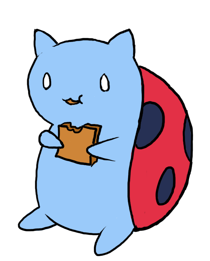 Just One Peanut Butter Square By Mikisakiiro On Clipart - Catbug Peanut Butter Squares Gif , HD Wallpaper & Backgrounds