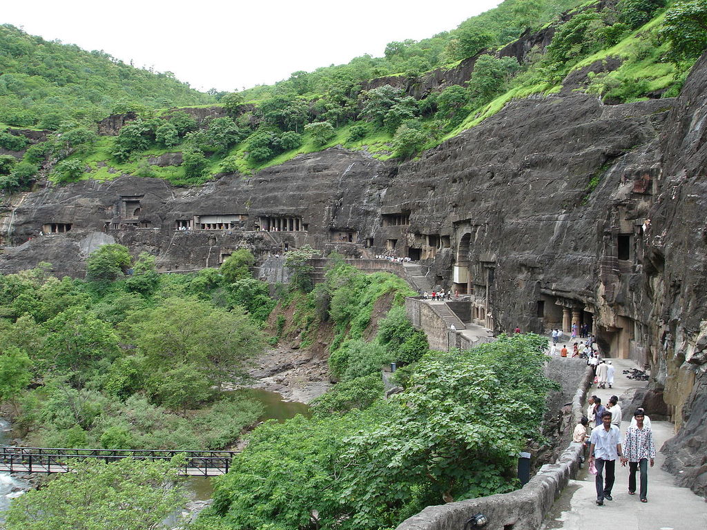 1280px Aurangabad Ajanta Caves %2821%29 - Ajanta Caves , HD Wallpaper & Backgrounds