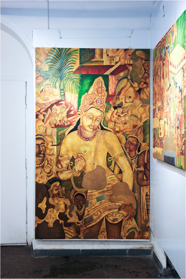 Exhibition Photos - Pestonji Bomanji Made Replicas Of Ajanta Paintings , HD Wallpaper & Backgrounds