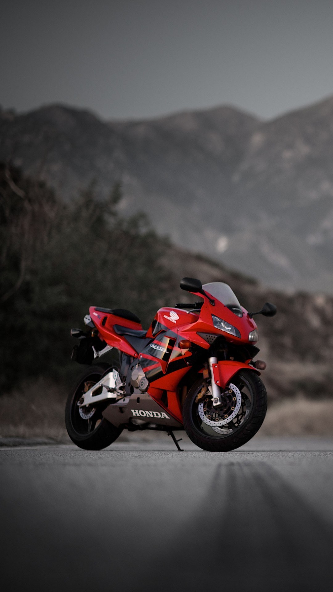 Honda Cbr600rr Red Sport Motorcycle - Honda Cbr 125 Wallpaper Phone , HD Wallpaper & Backgrounds