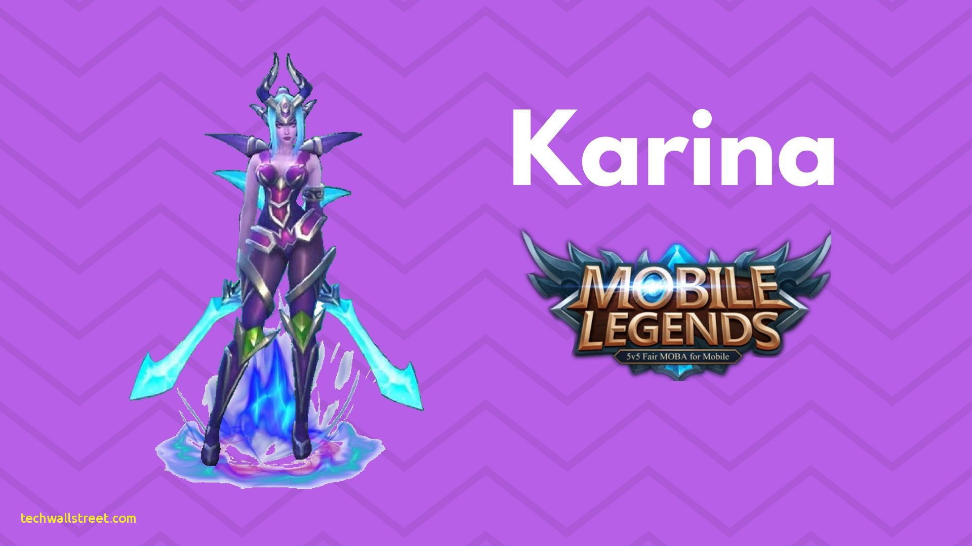 How To Use Karina In Mobile Legends - Karina Mobile Legends , HD Wallpaper & Backgrounds