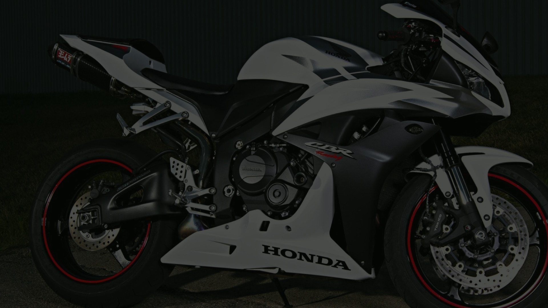 Front Bracket Racing With Airduct - Honda 600rr , HD Wallpaper & Backgrounds