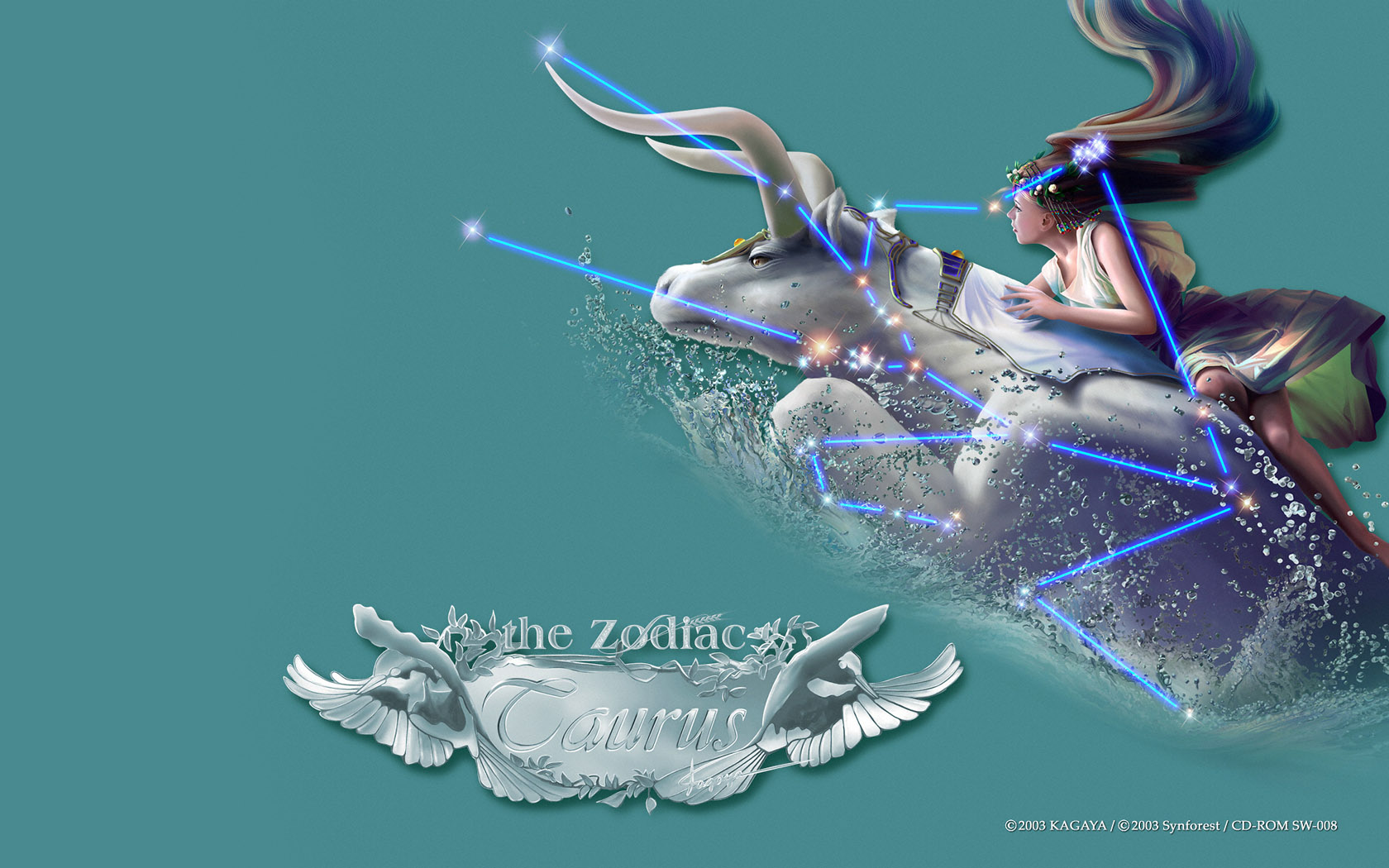 Kagaya Fantasy Art - Zodiac Taurus , HD Wallpaper & Backgrounds