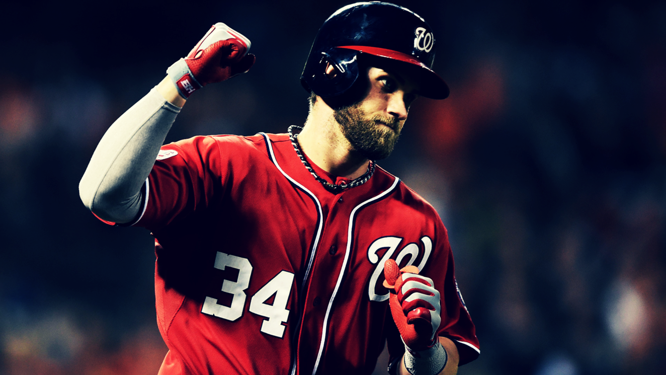 Bryce Harper Wallpaper - Cool Pictures Of Bryce Harper , HD Wallpaper & Backgrounds