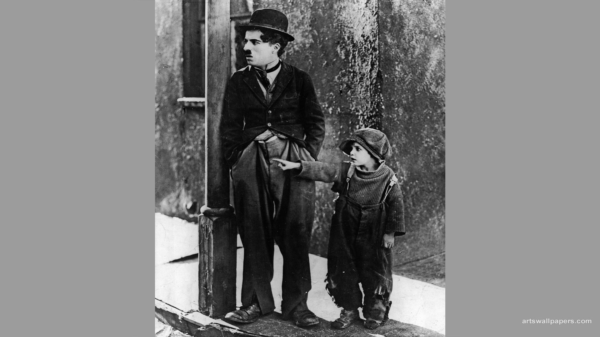 Charlie Chaplin - Charlie Chaplin The Kid , HD Wallpaper & Backgrounds