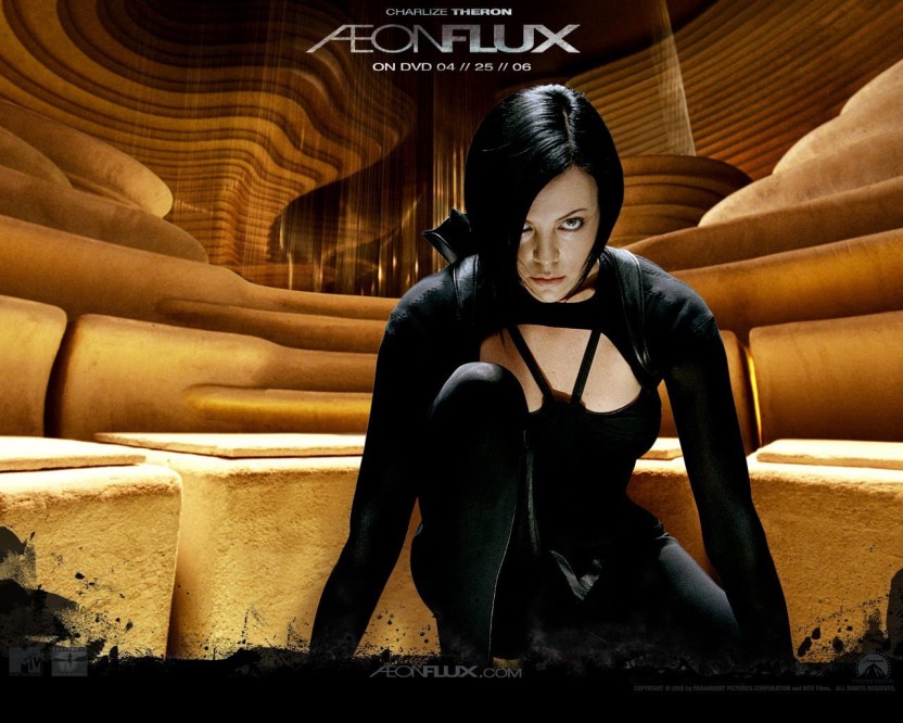 Akhuratha Poster Movie Aeon Flux Charlize Theron Hd - Aeon Flux Movie Poster , HD Wallpaper & Backgrounds