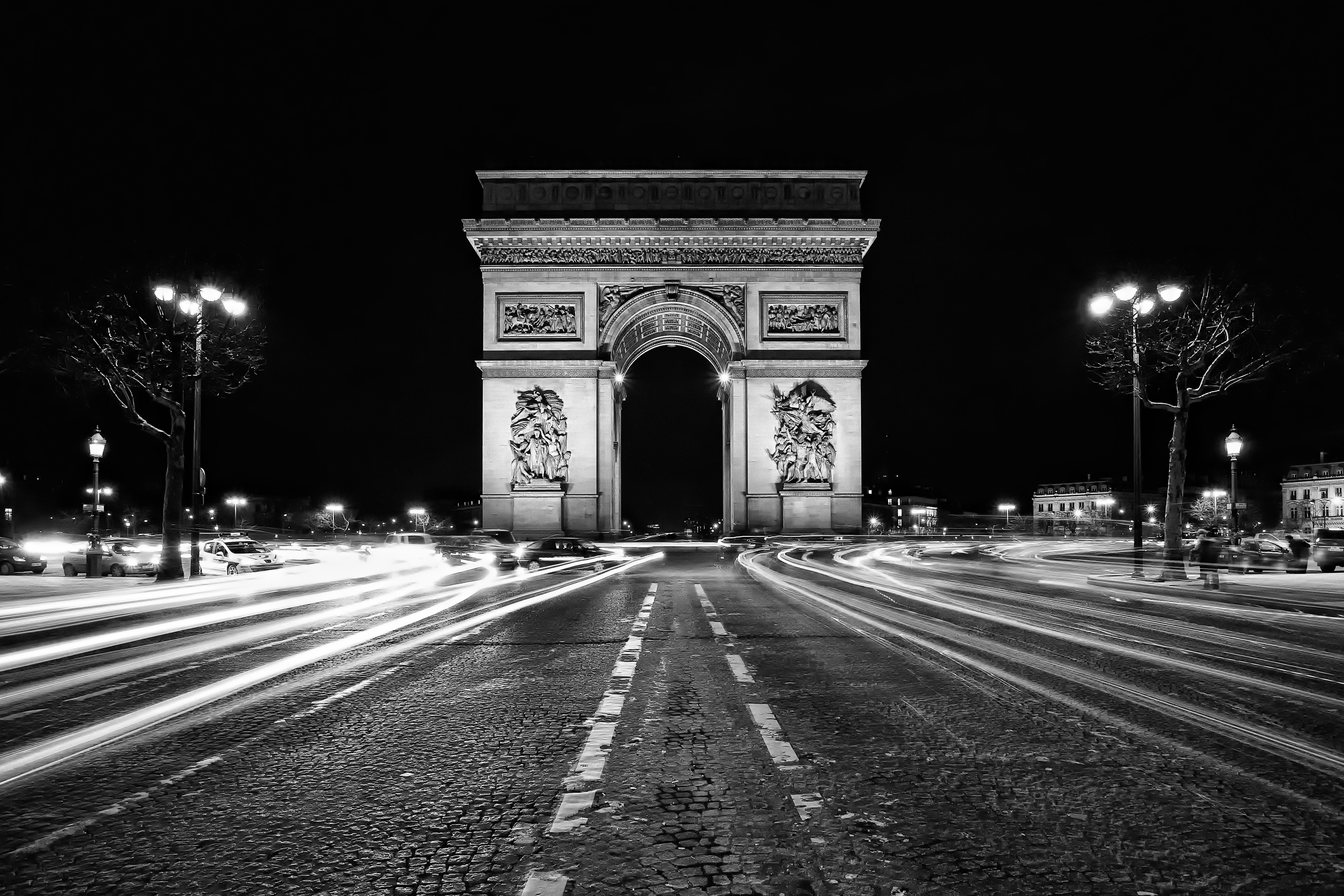 Arc De Triomphe 4k Ultra Hd Wallpaper , HD Wallpaper & Backgrounds