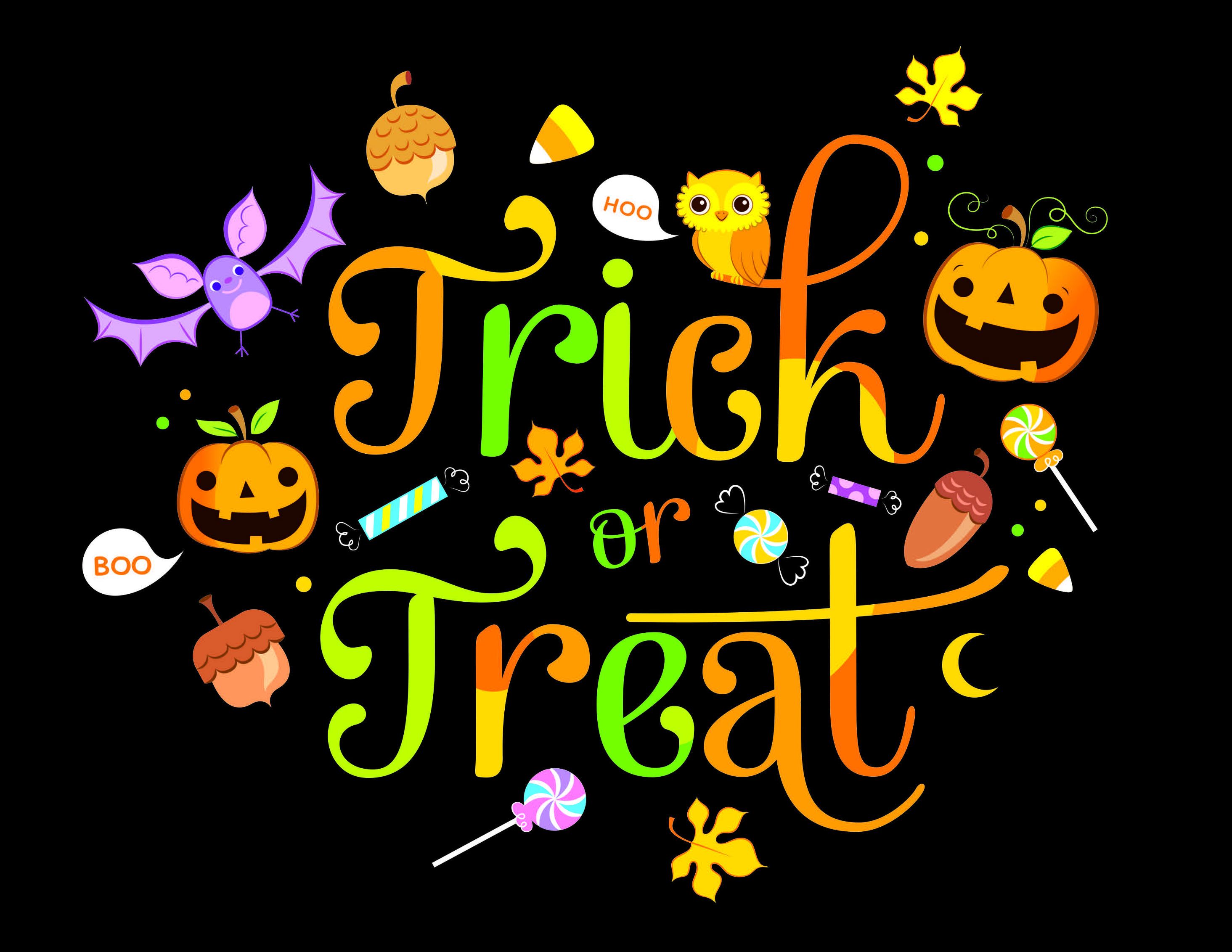 Halloween Trick Or Treat Wallpapers - Happy Halloween Trick Or Treat , HD Wallpaper & Backgrounds