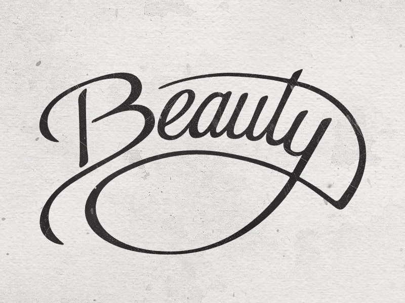 Beauty Lettering , HD Wallpaper & Backgrounds