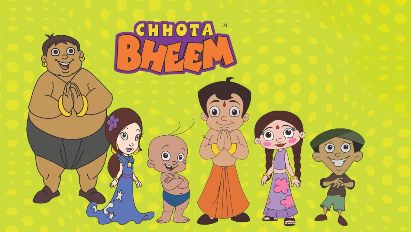 Chhota Bheem Wallpapers Images Chhota Bheem Characters - Chota Bheem Birthday Invitation Cards , HD Wallpaper & Backgrounds