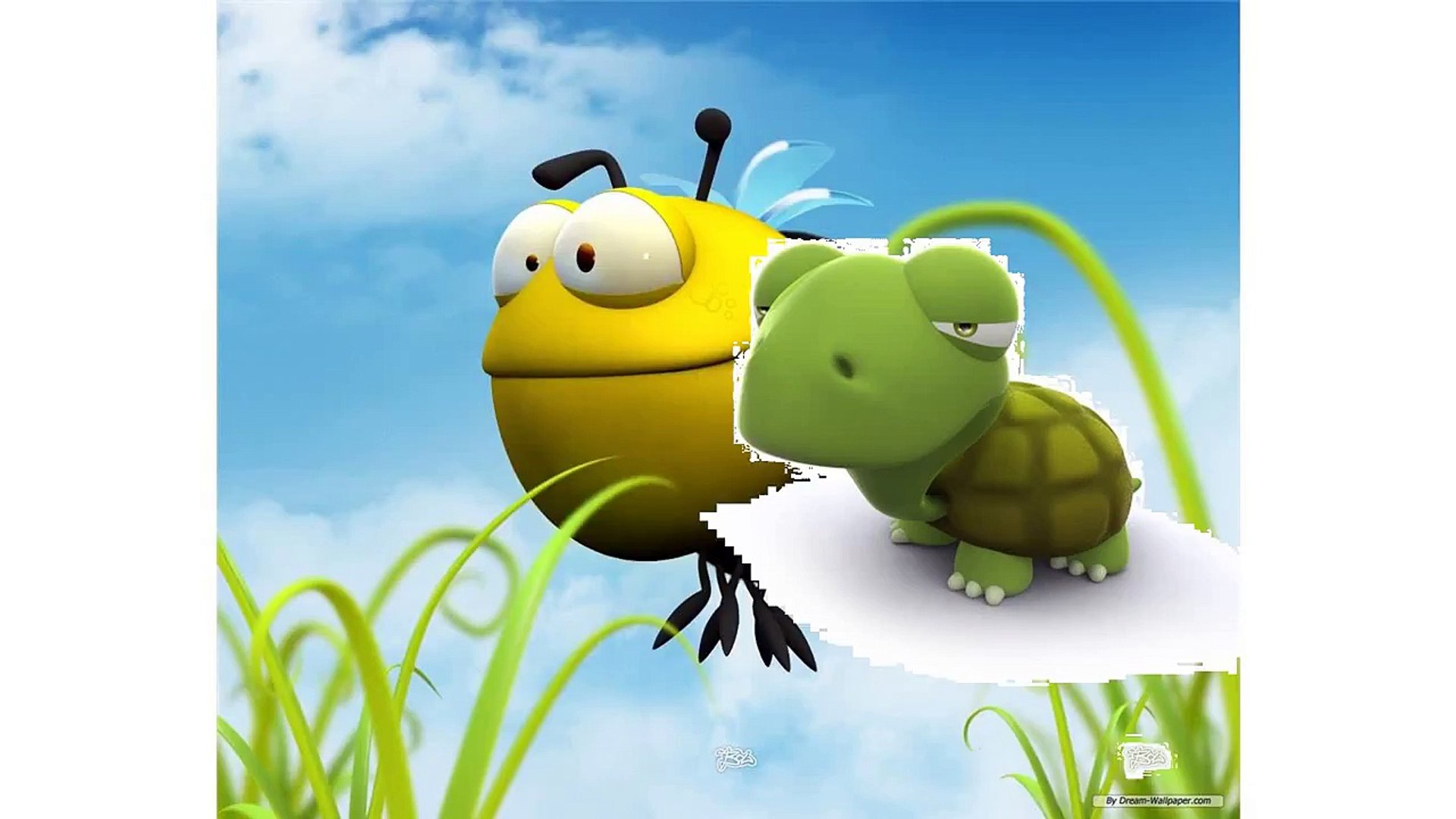 3d Cartoon Wallpapers - Cartoon Bee , HD Wallpaper & Backgrounds