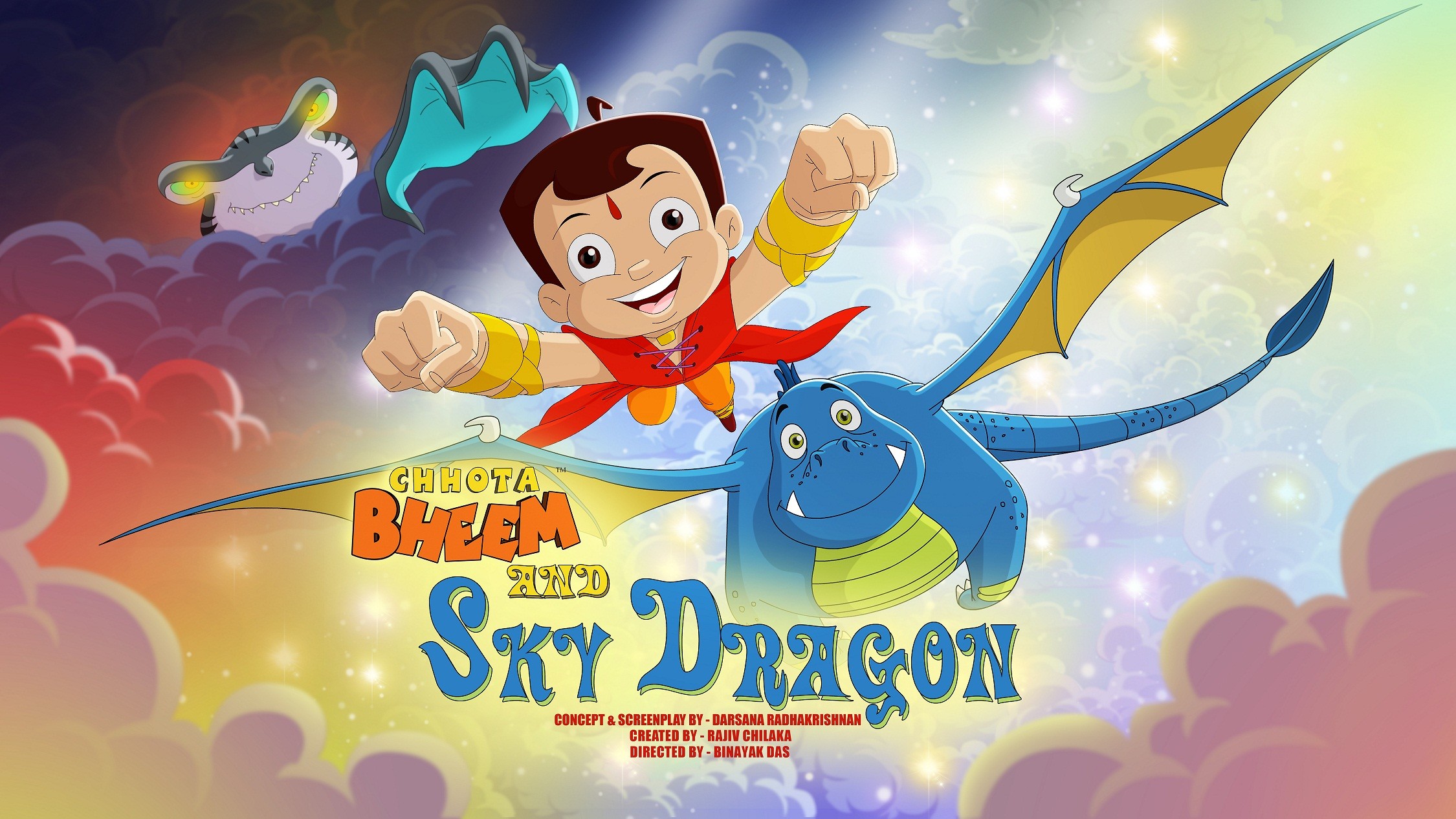 Chhota Bheem Wallpapers - Chhota Bheem And Sky Dragon , HD Wallpaper & Backgrounds