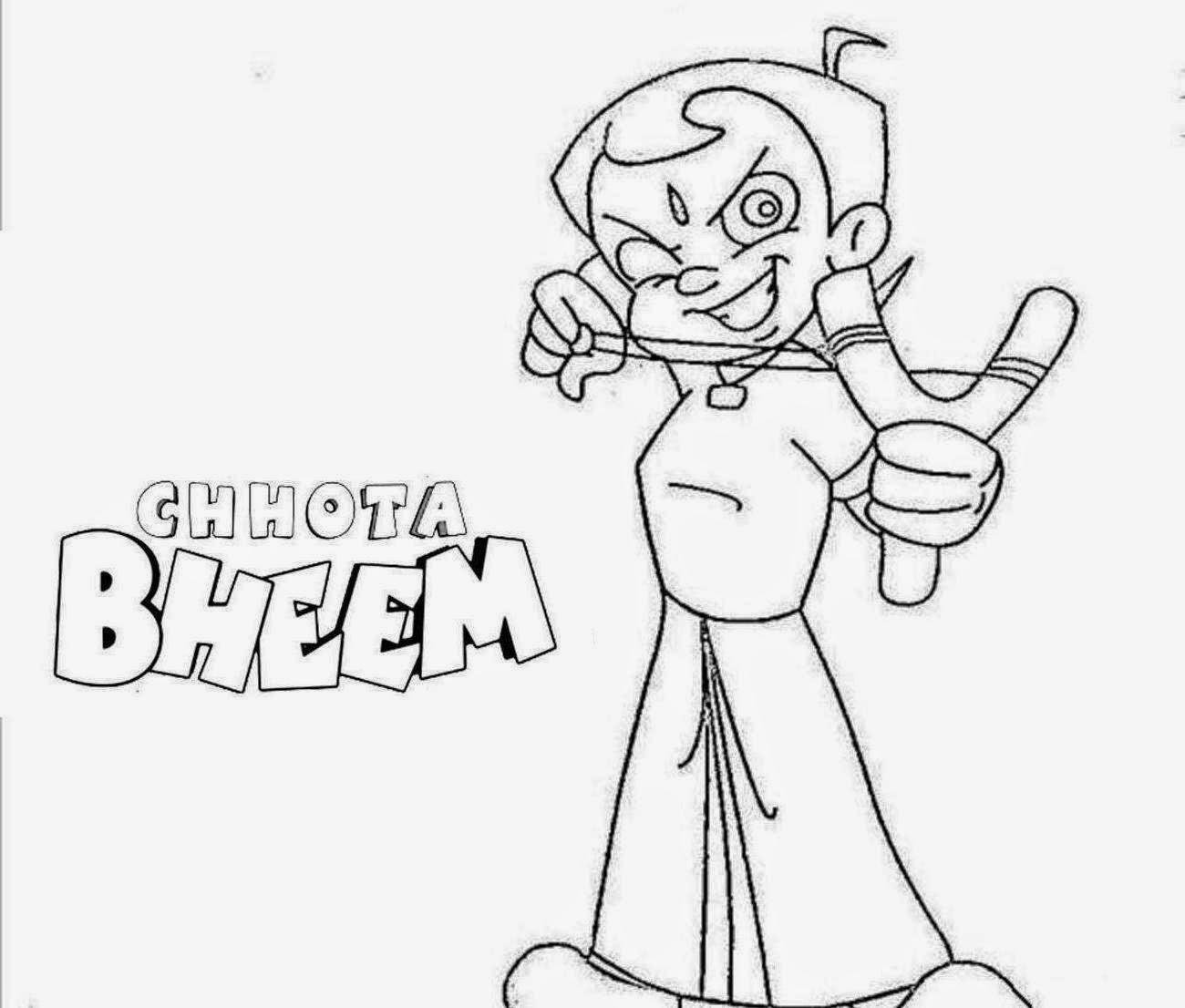 Colour Drawing Free Hd Wallpapers - Chhota Bheem For Colouring , HD Wallpaper & Backgrounds