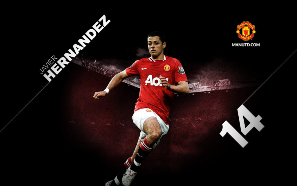 Javier 'chicharito' Hernandez Wallpaper Hd 2013 - Michael Owen At Manchester United , HD Wallpaper & Backgrounds