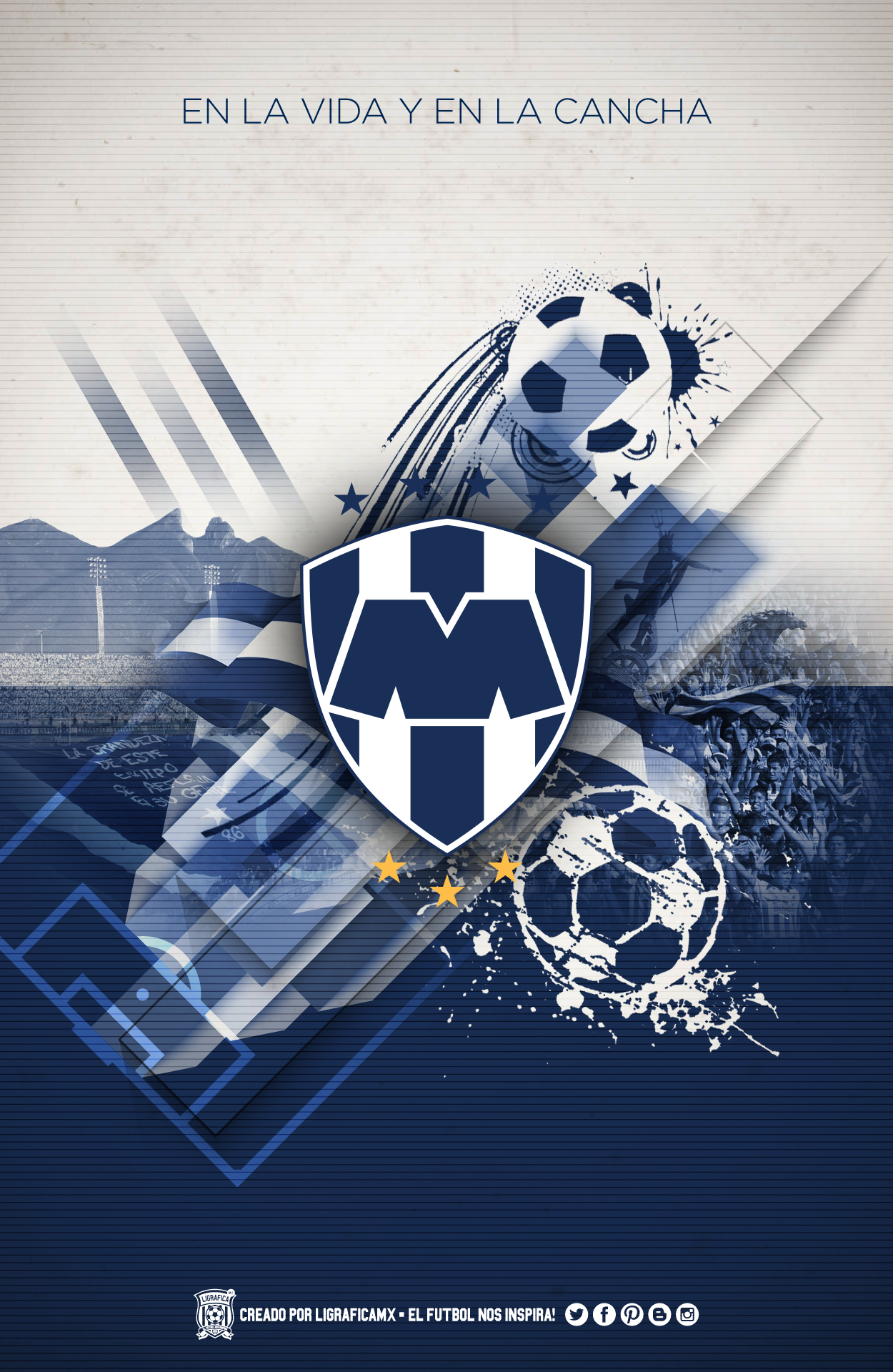 #monterrey #ligraficamx 21/04/15ctg Soccer Teams, Dallas, - C.f. Monterrey , HD Wallpaper & Backgrounds
