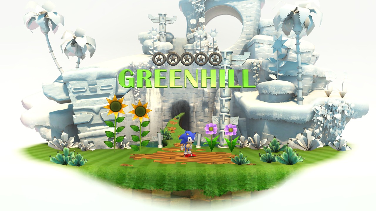 Green Hill Zone - Sonic Generations Green Hill , HD Wallpaper & Backgrounds