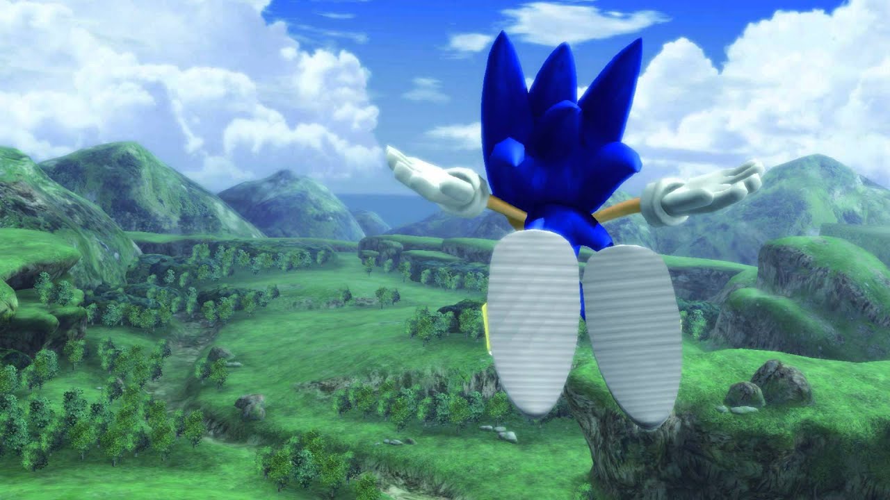 Green Hill Zone - Sonic The Hedgehog 2006 , HD Wallpaper & Backgrounds