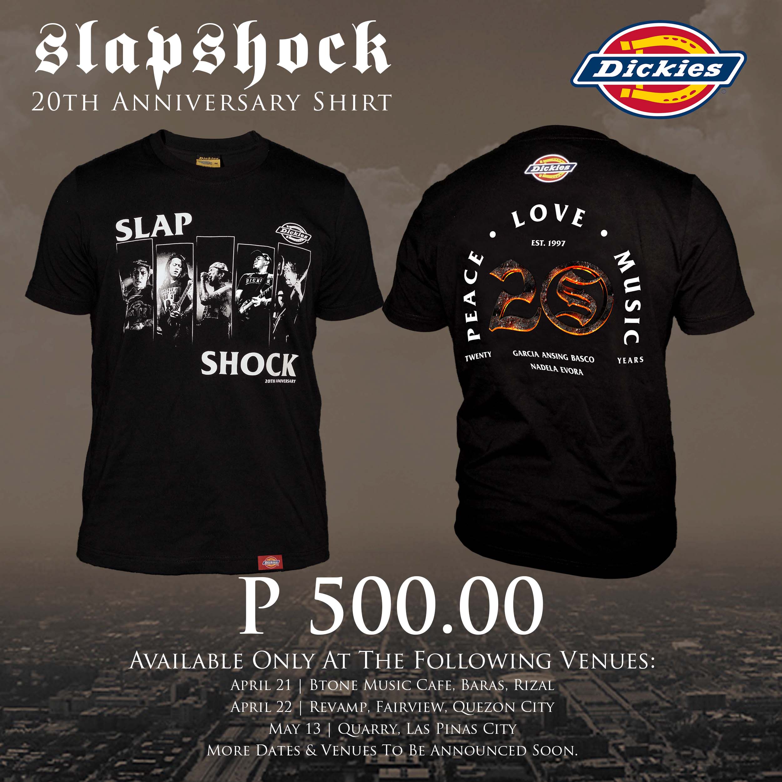 Slapshock 20th Anniversary Shirt - Slapshock 20th Anniversary , HD Wallpaper & Backgrounds
