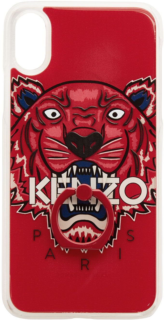 Red Limited Edition Tiger 3d Ring Iphone X Case - Kenzo Iphone X Case , HD Wallpaper & Backgrounds