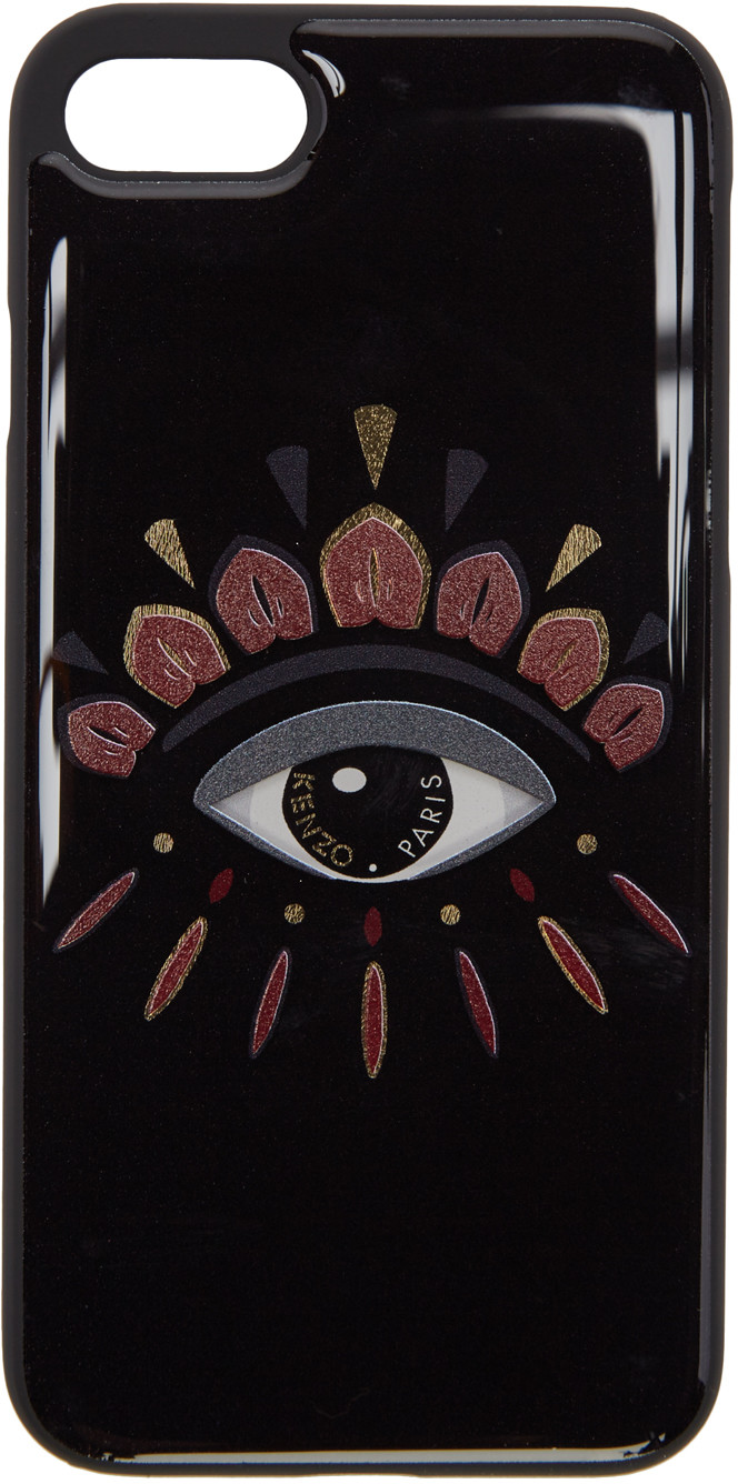 Kenzo Black Nagai Eye Iphone 7 Case Women,kenzo Cheap - Kenzo Eye Iphone Case , HD Wallpaper & Backgrounds