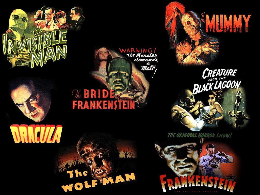 Classic Universal Horror Movies Wallpaper , HD Wallpaper & Backgrounds