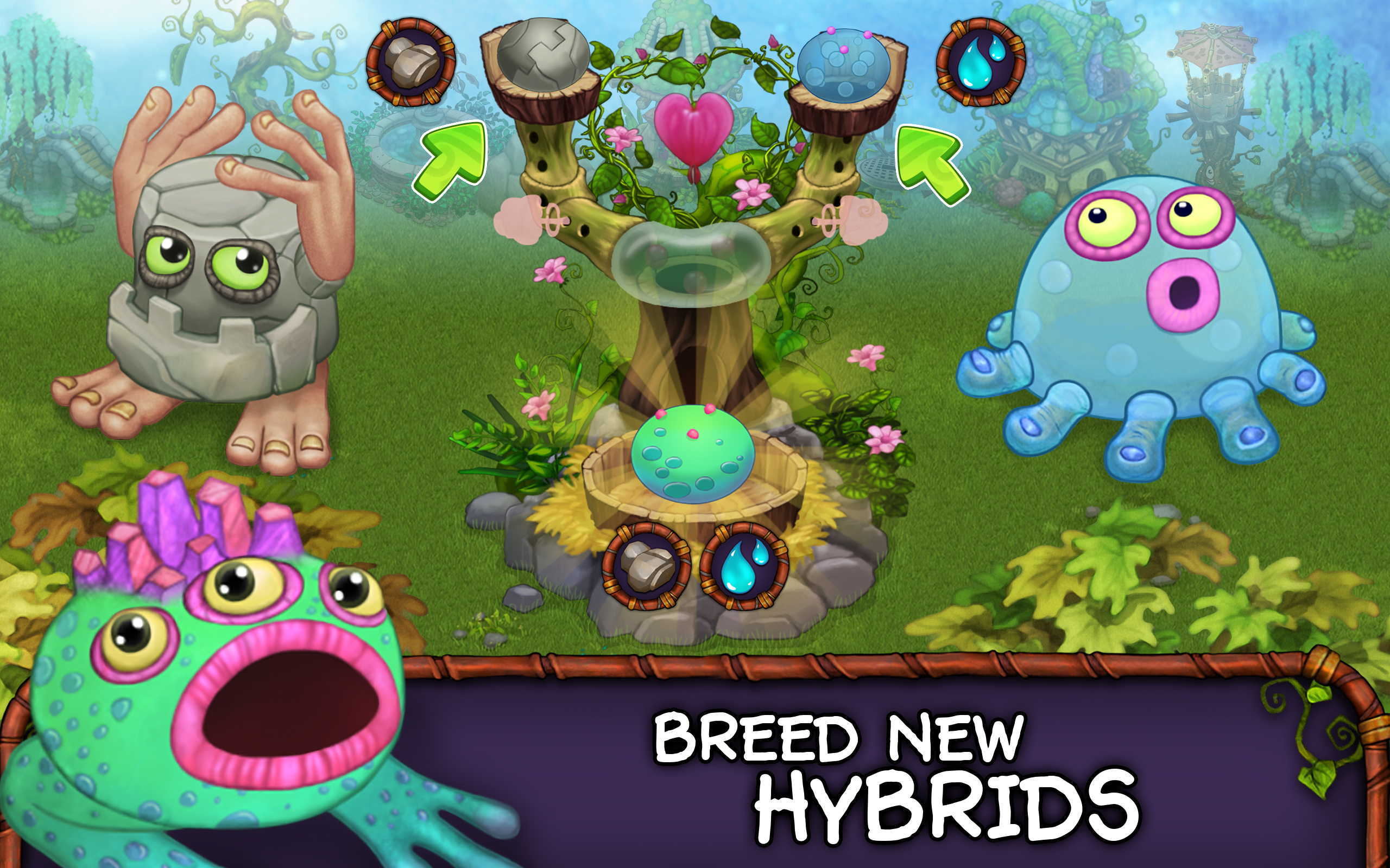 Сколько в игре my singing monsters. Игра my singing Monsters. Май сингинг Монстер. My singing Monsters монстры. Монстры в игре my singing Monsters.