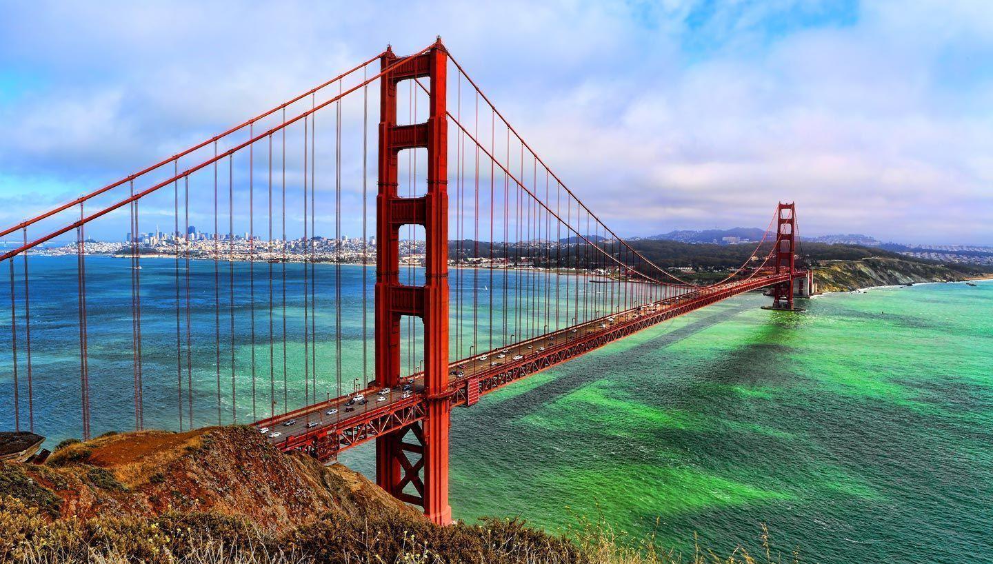 Golden Gate Bridge Wallpaper - Golden Gate Bridge , HD Wallpaper & Backgrounds
