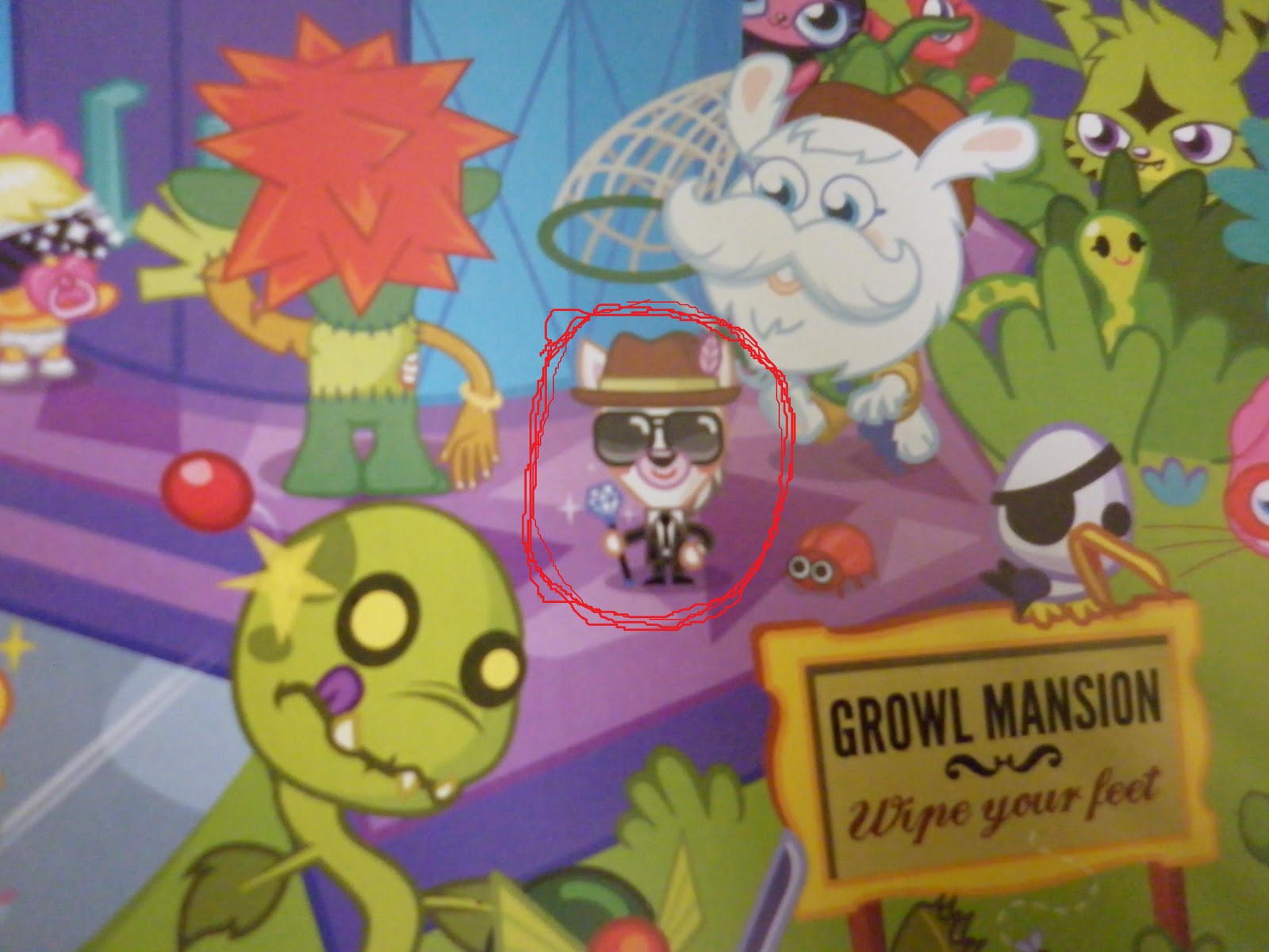 New Moshi Monsters Book, When I Saw That This Character - Cartoon , HD Wallpaper & Backgrounds