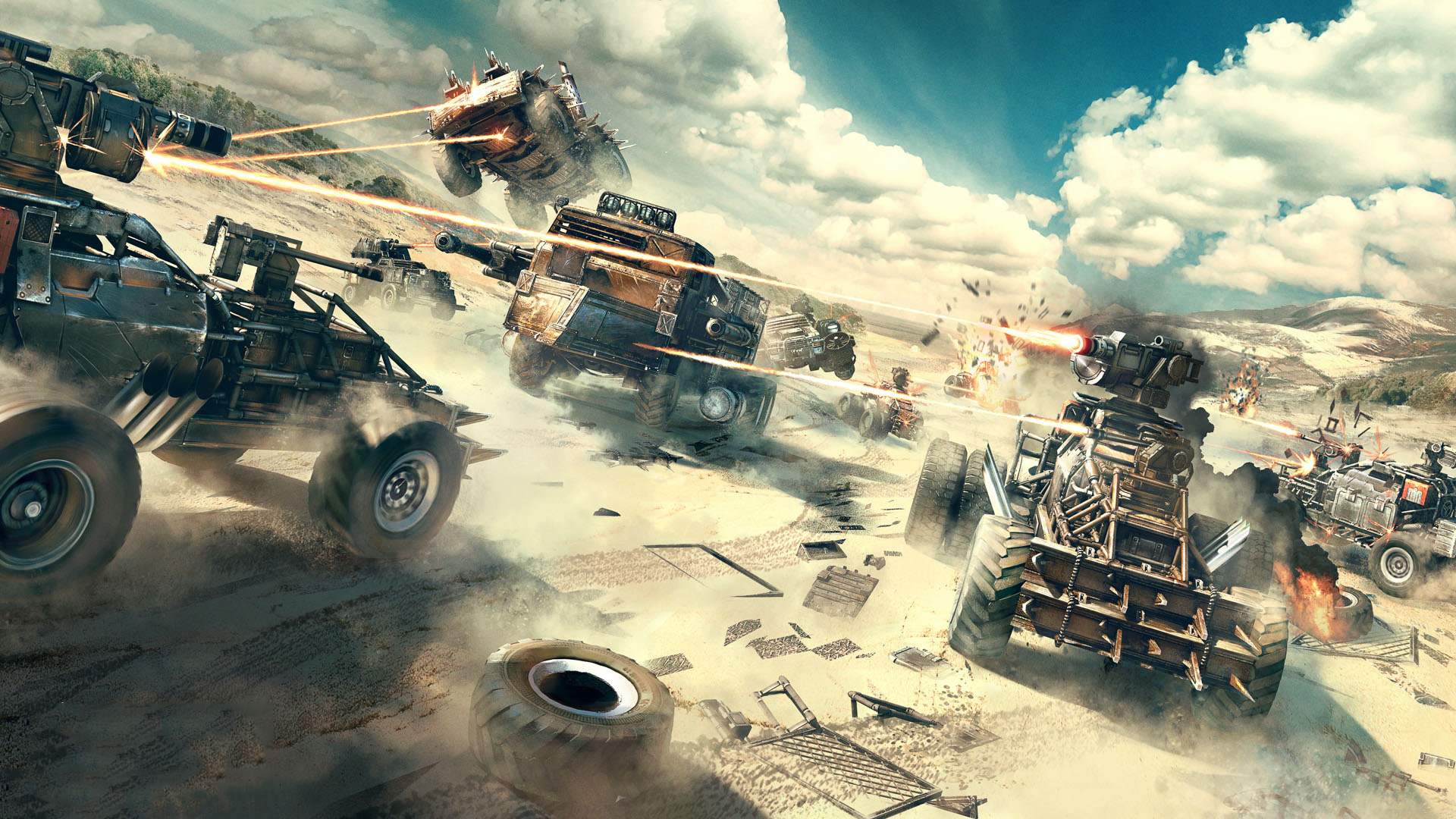 The Apocalyptic Vehicular Moba Is Available On Pc, - Crossout Wall Paper , HD Wallpaper & Backgrounds