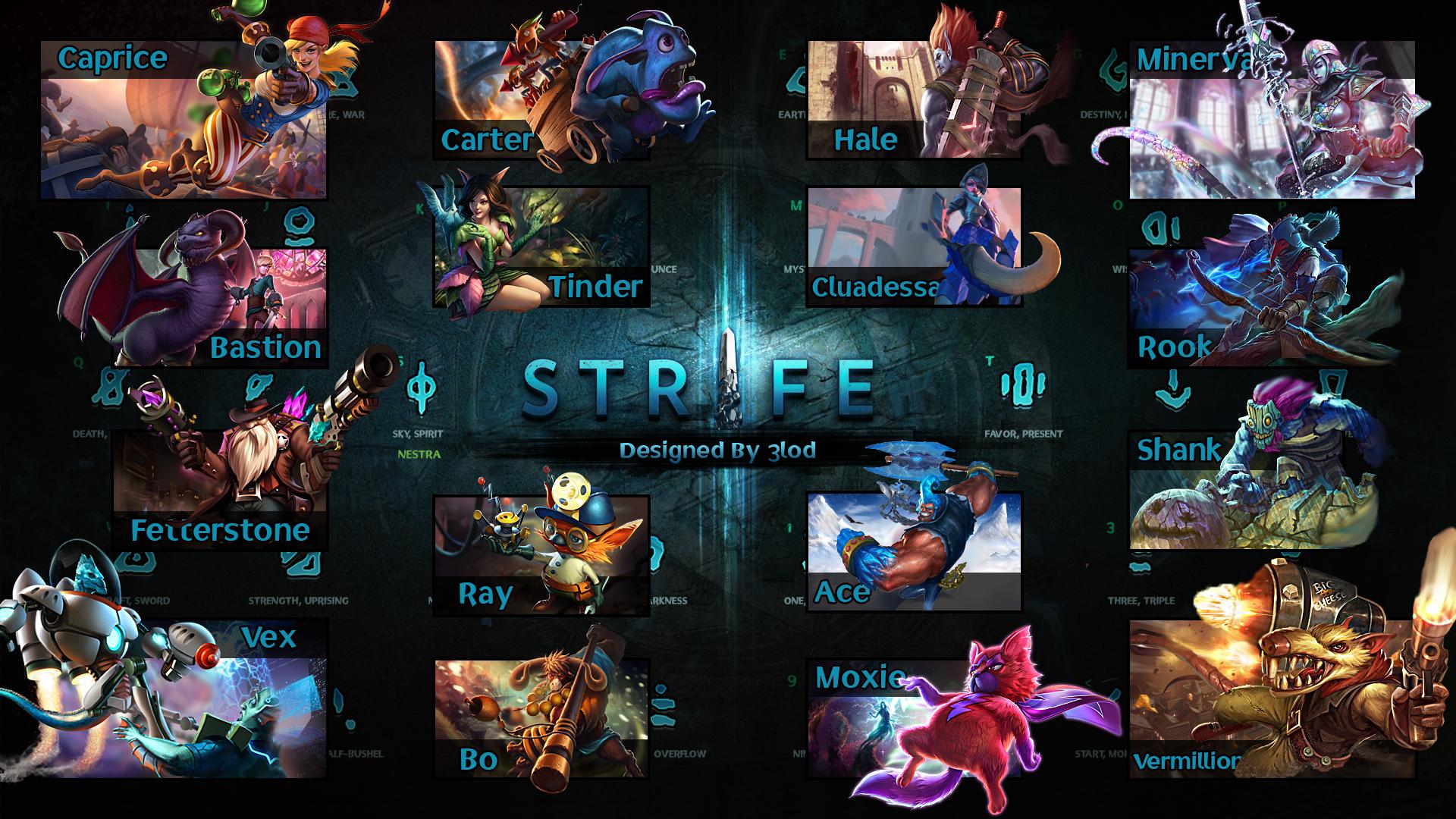 Strife Hd Wallpaper - Pc Game , HD Wallpaper & Backgrounds