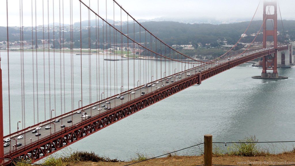 Golden Gate Bridge Wallpapers Free Full Hd Wallpapers - Golden Gate Bridge , HD Wallpaper & Backgrounds