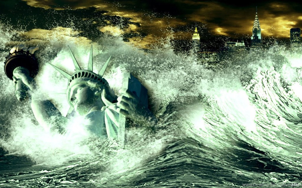 Effects,new York,fanta By Desktop Background - Statue Of Liberty , HD Wallpaper & Backgrounds