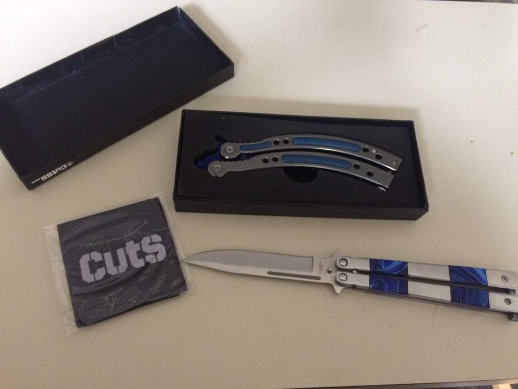 Cs Go Blue Steel Upgrade - Hunting Knife , HD Wallpaper & Backgrounds