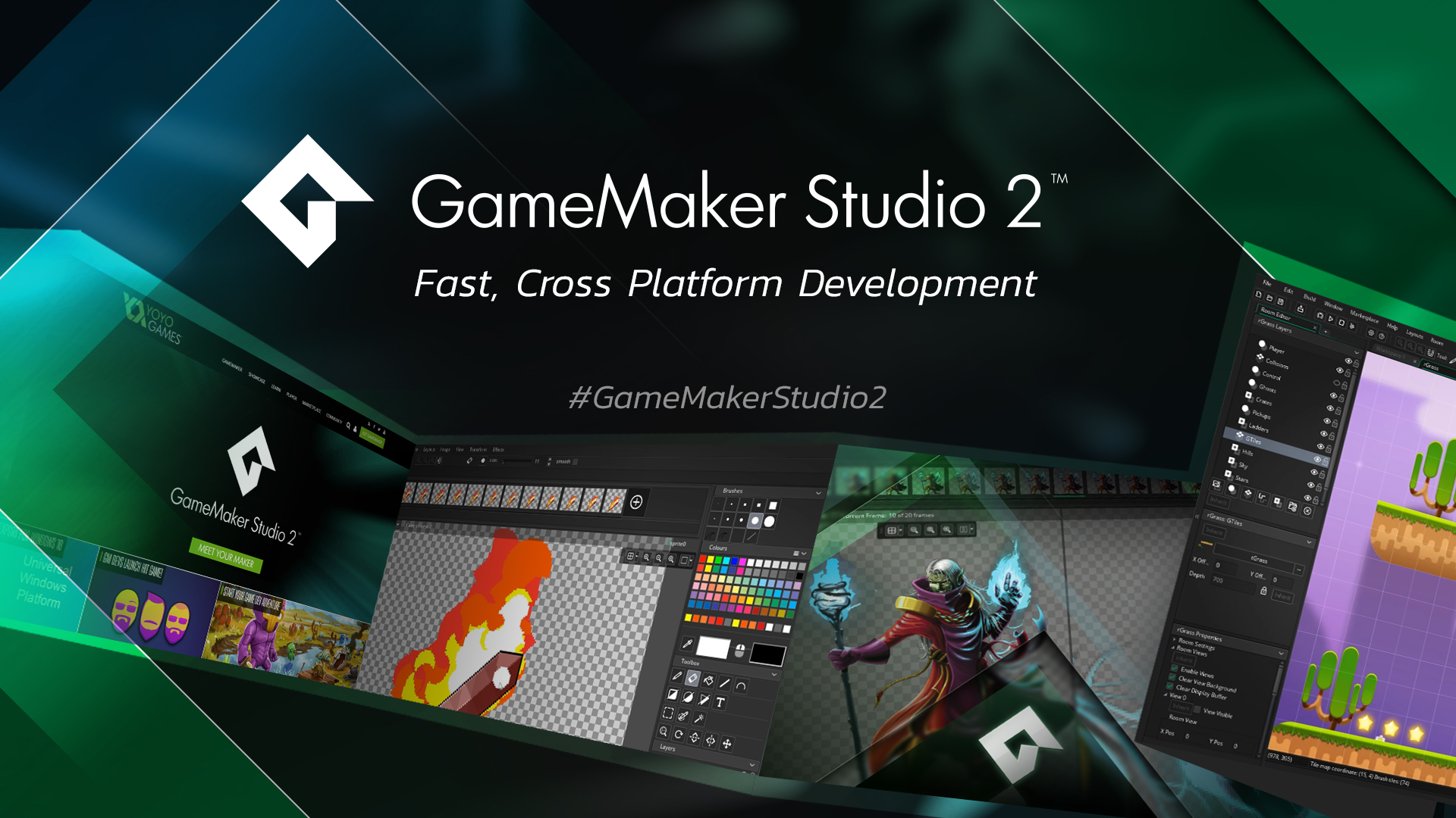 Gamemaker Studio - Game Maker Studio 2 Nintendo Switch , HD Wallpaper & Backgrounds