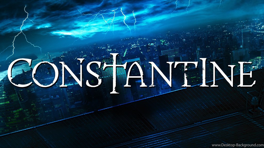 Constantine Series Fantasy Horror Drama Dc Comics Wallpapers - Constantine Tv Series Logo , HD Wallpaper & Backgrounds