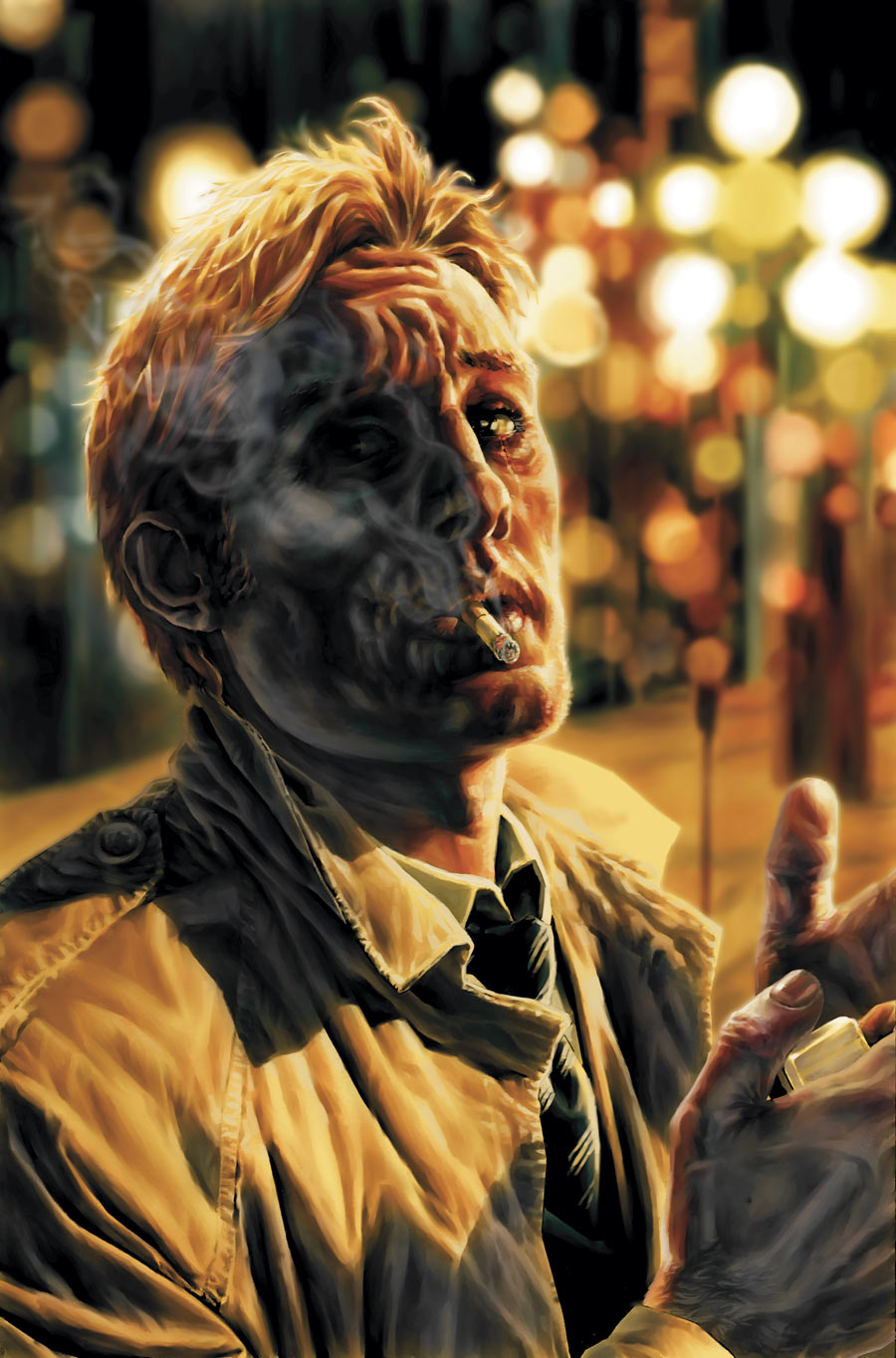Lee Bermejo Hell Blazer - John Constantine Lee Bermejo , HD Wallpaper & Backgrounds