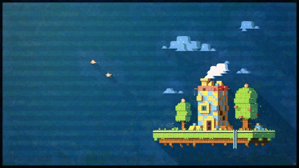 Pixel Art Fez Hd Wallpaper 1080p Pixel Art Background 1015174 Images, Photos, Reviews
