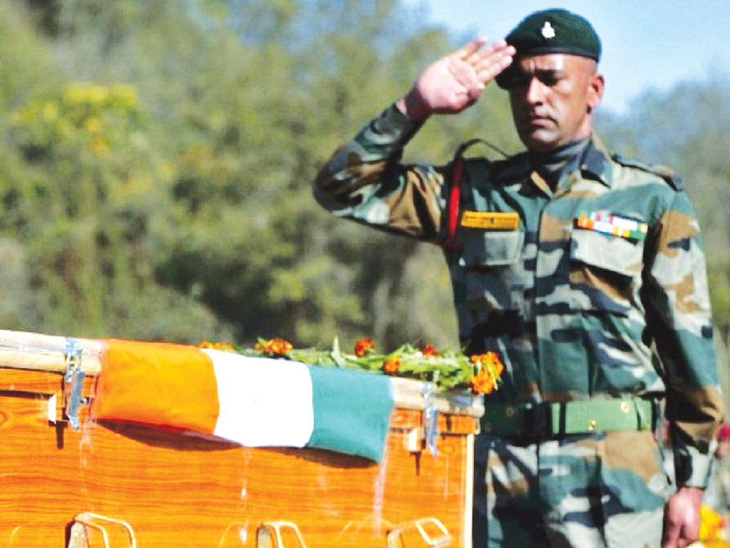 Ias To Adopt Families Of Slain Jawans - God Bless You Soldier Indian , HD Wallpaper & Backgrounds