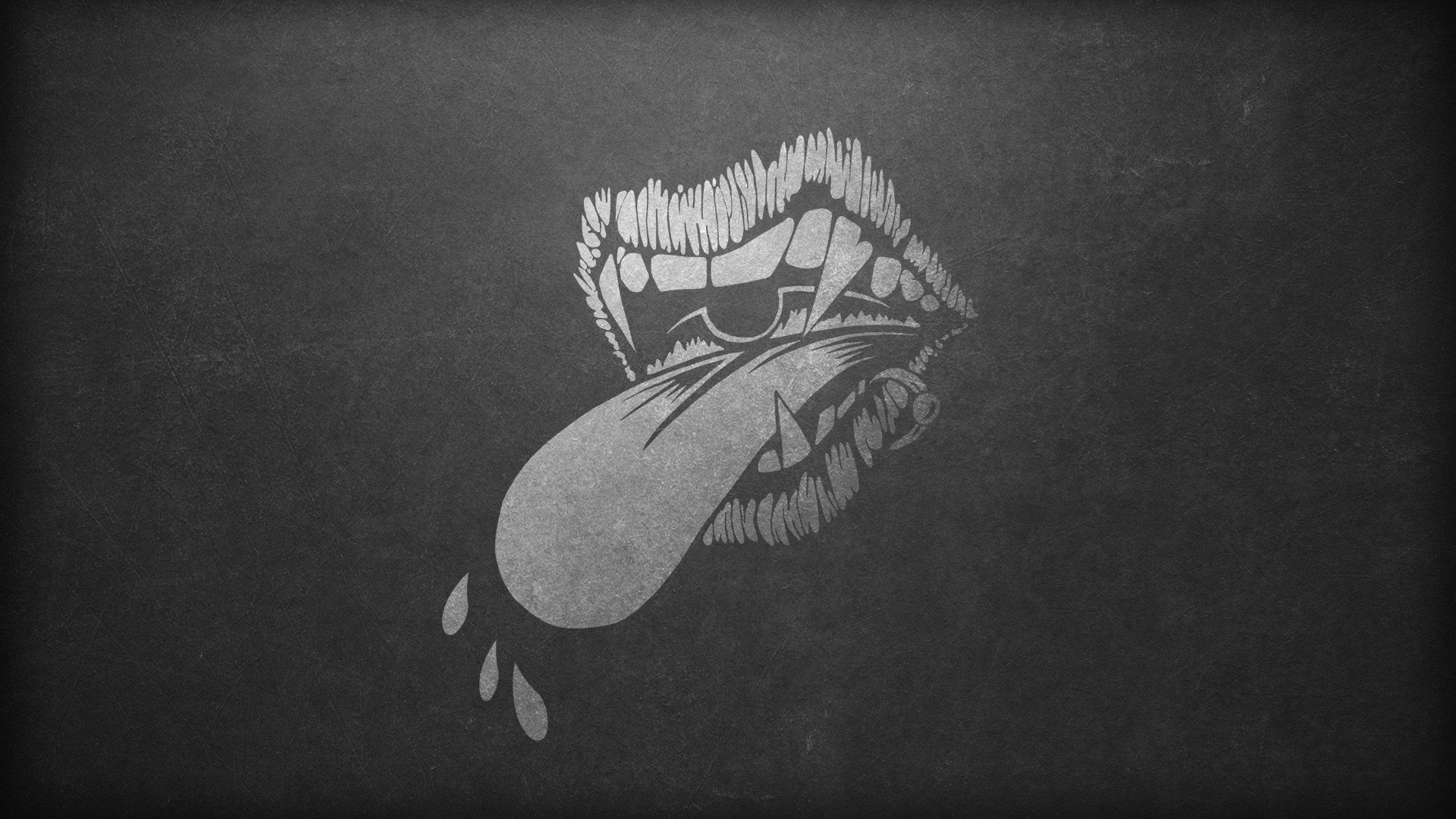 Punk Rock Music Minimalism Gray Tongues Wallpaper And - Punk Rock Wallpaper Hd , HD Wallpaper & Backgrounds