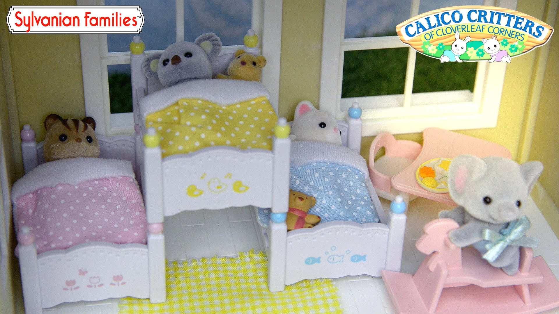 Amazing Sylvanian Families Bunk Beds Of Sylvanian Family - Sylvanian Families Bed Set , HD Wallpaper & Backgrounds